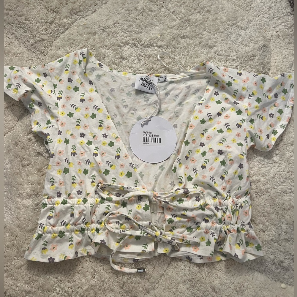 New Princess Polly front-tie shirt